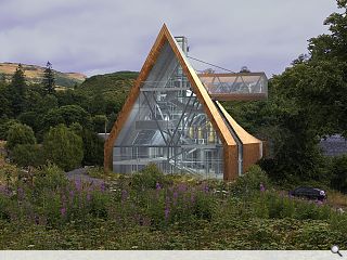 Ardgowan 'cathedral to whisky' modelled on a Nordic long hall