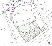 Surplus land fronting Barnardo's existing premises has been selected for the build