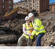 Some GHA tenants from north Glasgow will be rehoused in the scheme