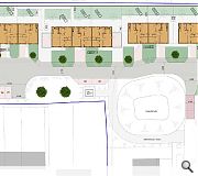 Homes will be arranged around a central SUDS feature