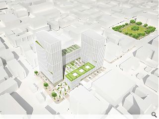 Twin towers to stand tall over Blythswood Hill