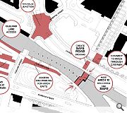 The crossing is just one element of a broader package of public realm improvements