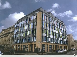 Student residences planned for redundant Glasgow office block