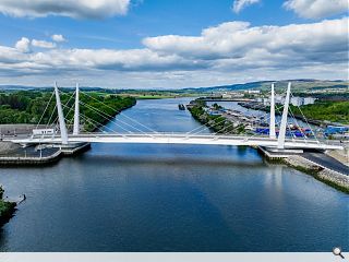 Opening bridge swings into action as Renfrew turns to the Clyde 