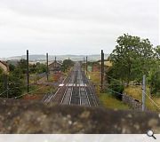 The new station will be built on top of an embankment and require a new access road