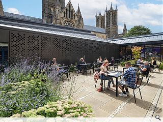 Lincoln Cathedral visitor hub bridges past and present