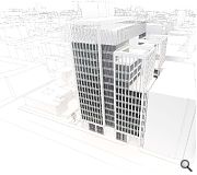 The substantial build will step up to 14 storeys