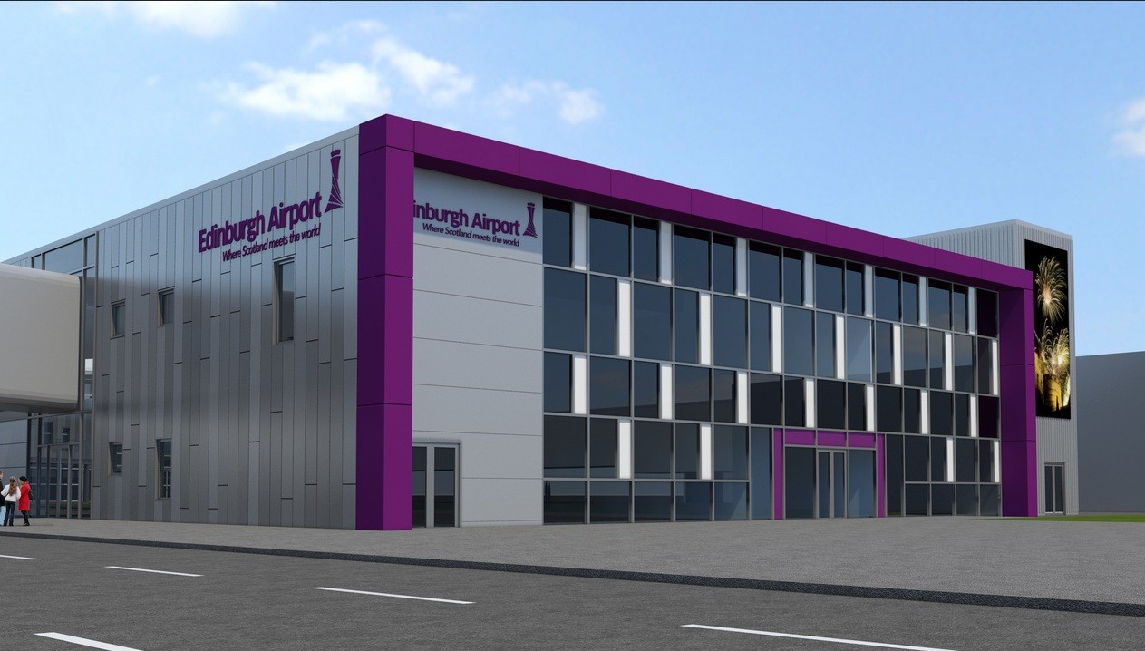 edinburgh-airport-showcases-new-terminal-entrance-january-2014-news