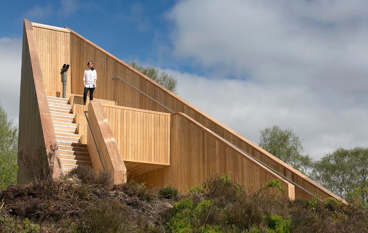 Loch Lomond Timber Pyramid Viewpoint Unveiled May 2015 News