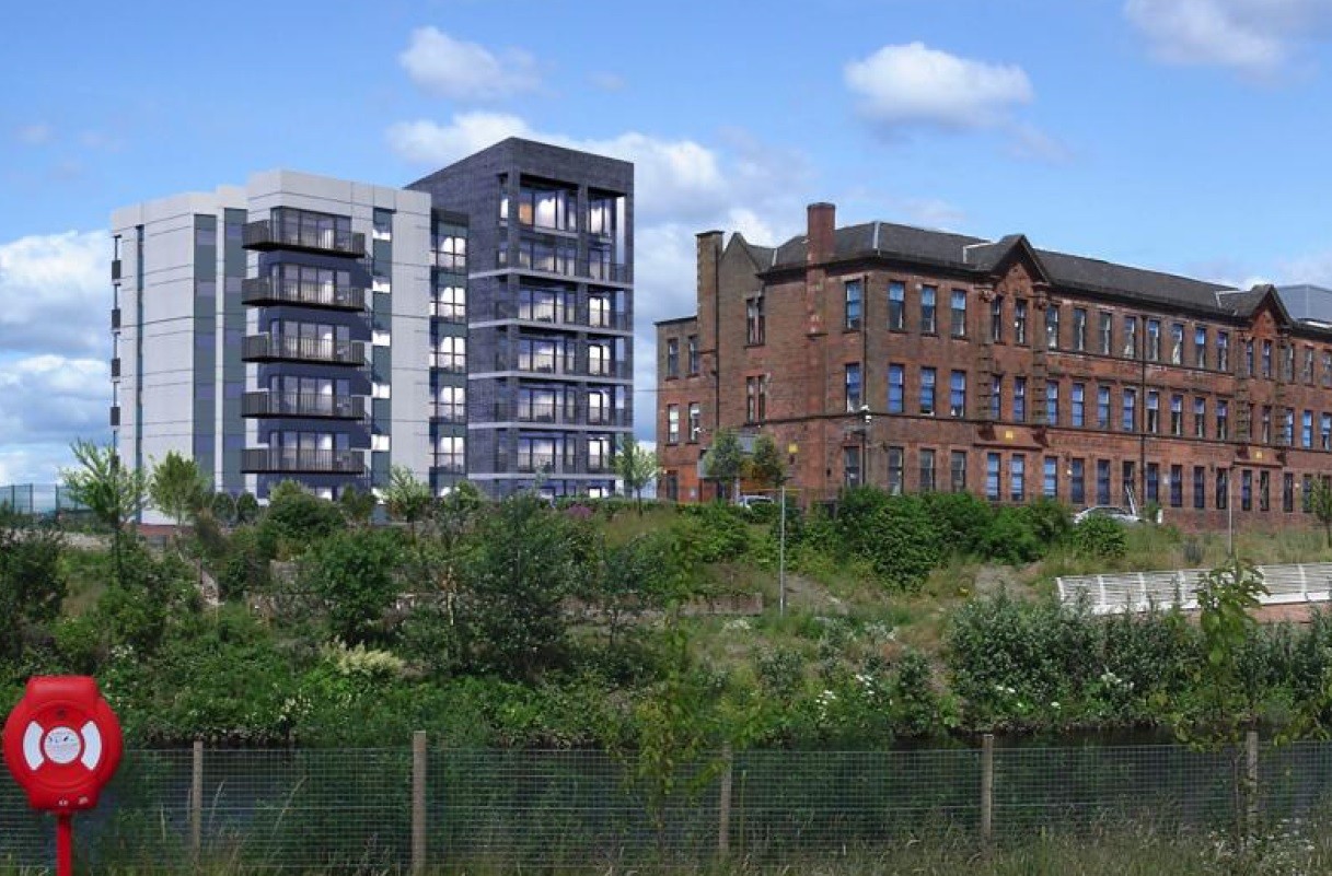 Clisted former Dalmarnock school to house 111 new homes November