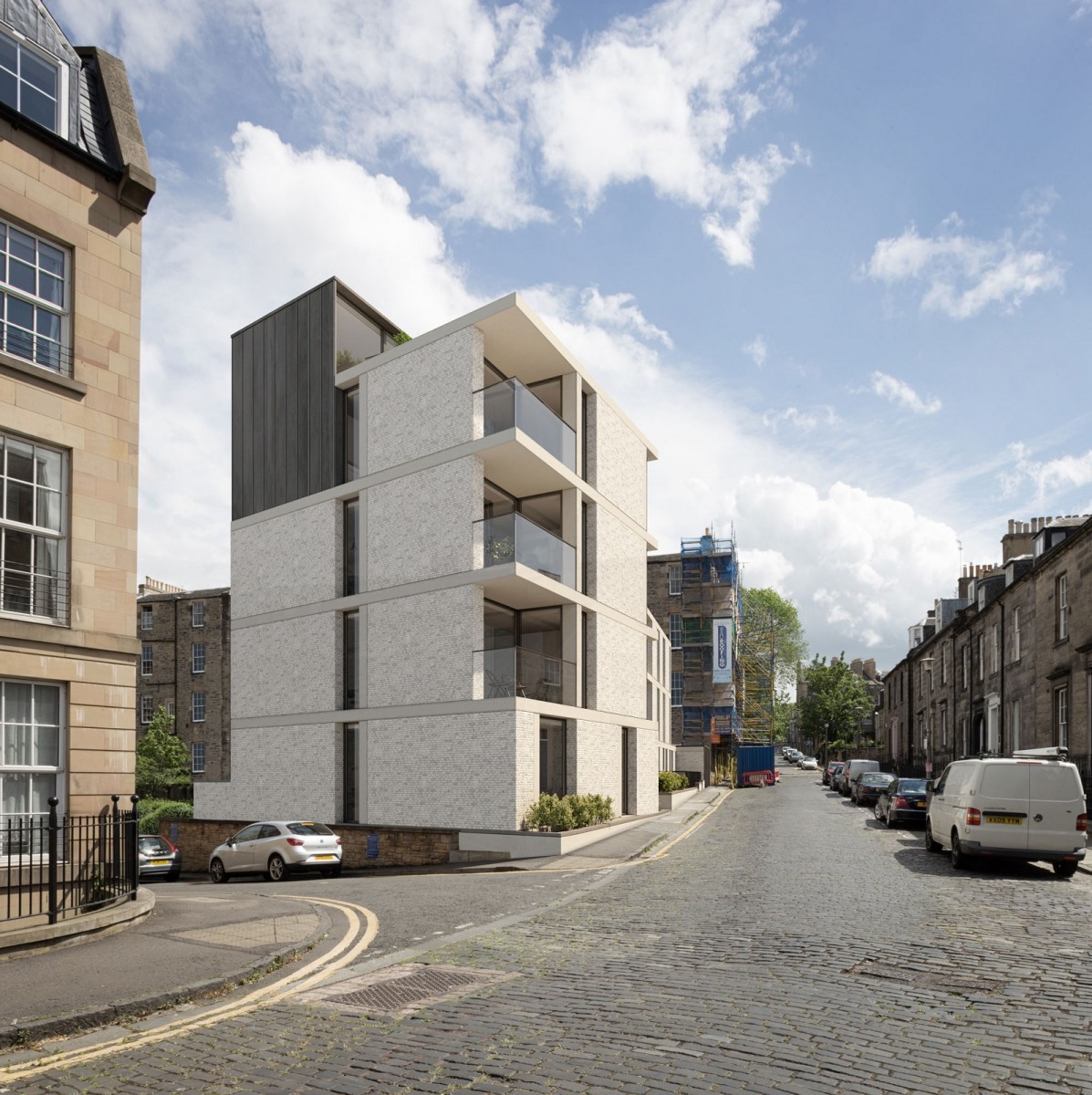 11 ‘vertical’ apartments earmarked for historic Edinburgh square