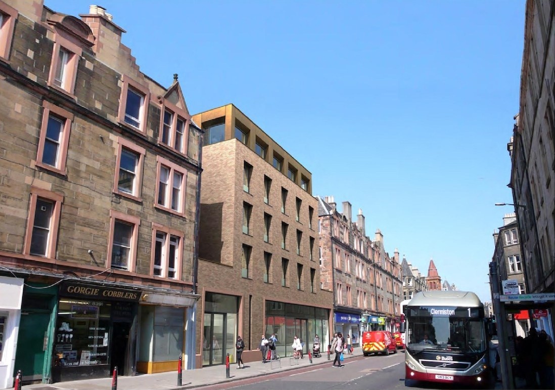 152 student flats in store for Edinburgh’s Gorgie Road : July 2018