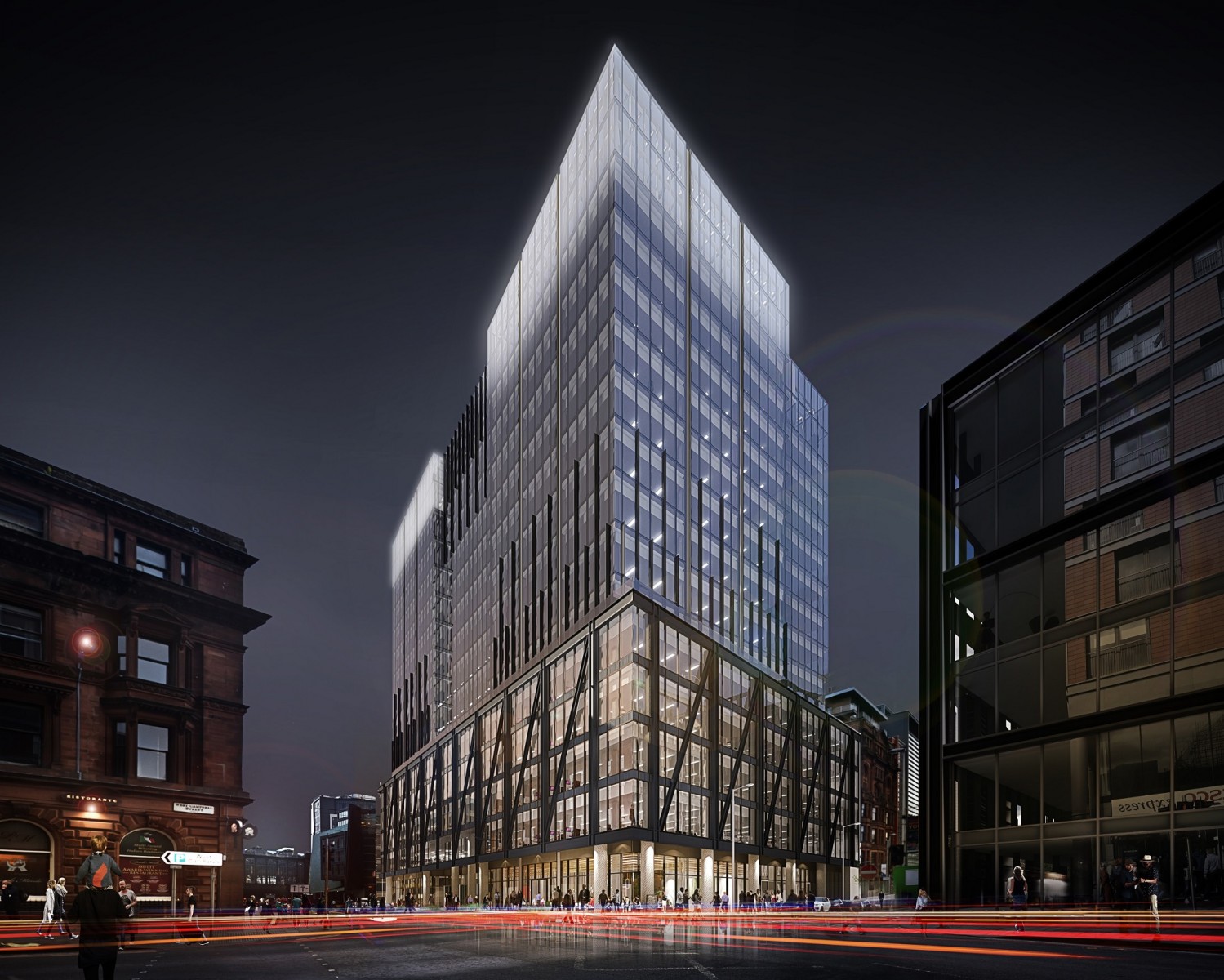 Glasgow’s Argyle Street advances with ambitious office vision October