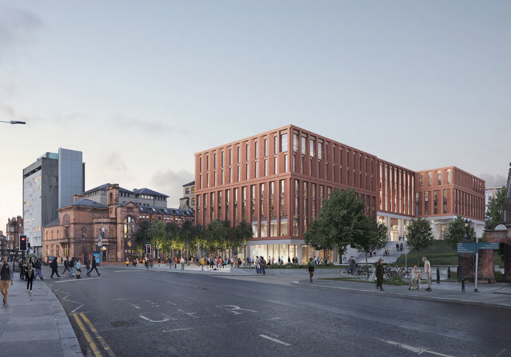 Hassell detail University of Glasgow business school : November 2019 ...